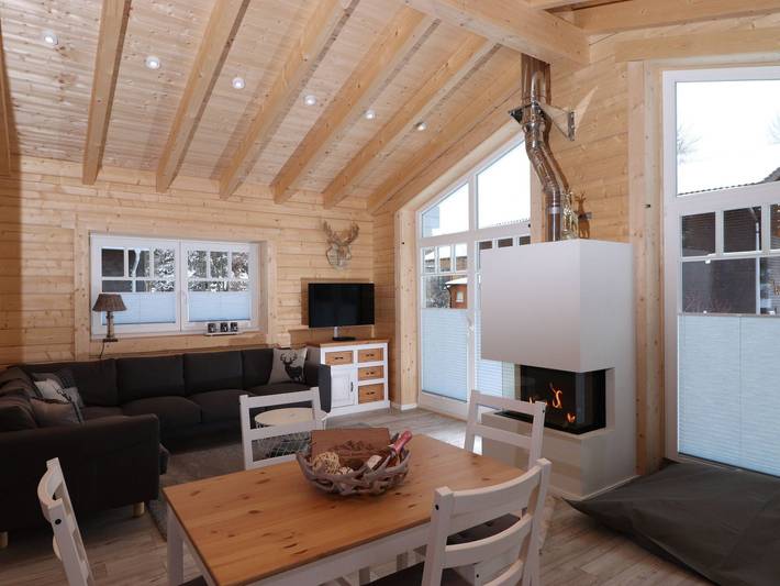 Ferienhaus für 4 Personen, mit Terrasse und Garten sowie Sauna und Seeblick in Clausthal-Zellerfeld - 4