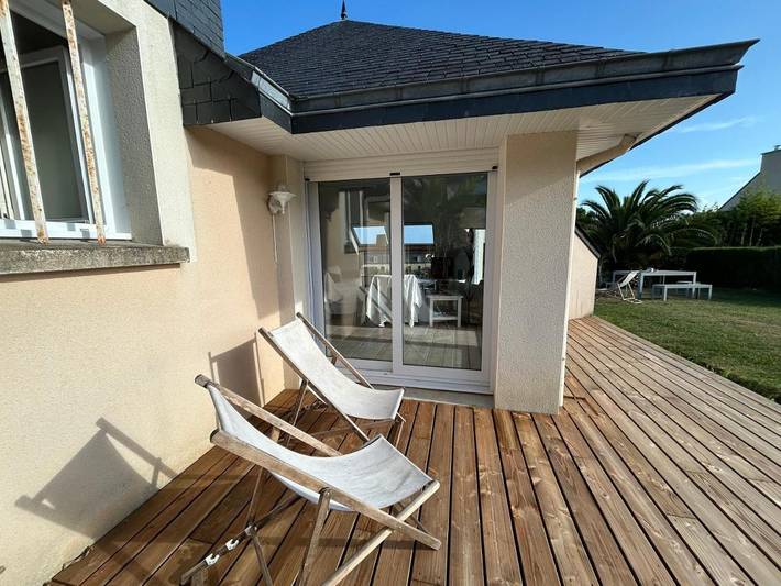 Location de vacances pour 8 personnes, avec jardin et vue dans Buguélès - 3