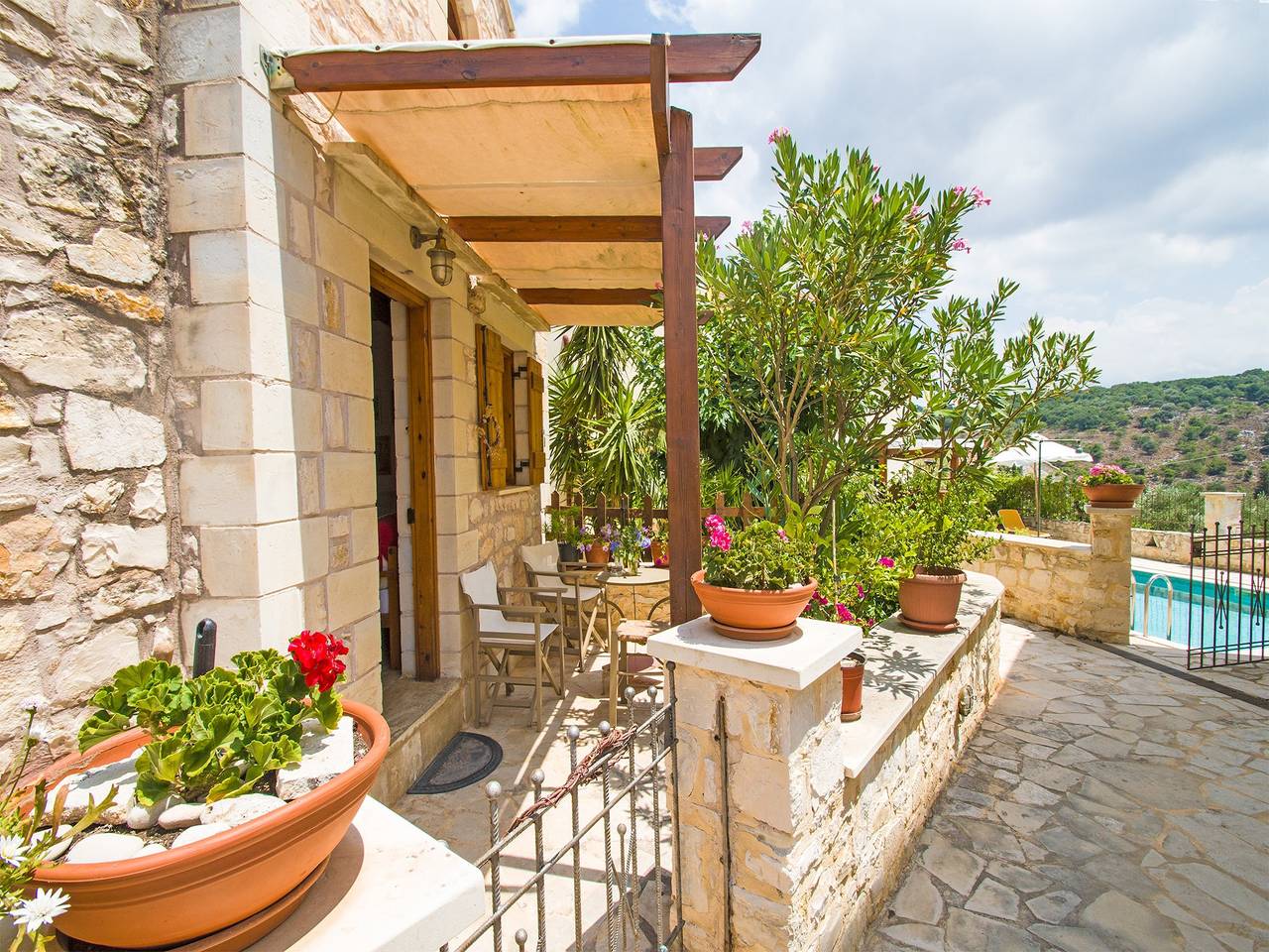 Villa in Chania nahe Almyrida Strand in Douliana, Vamos