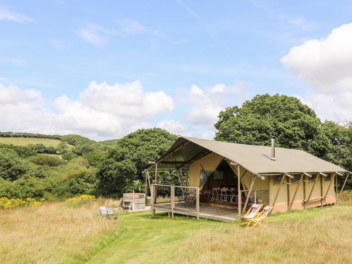 Hut for 5 people in Cornwall