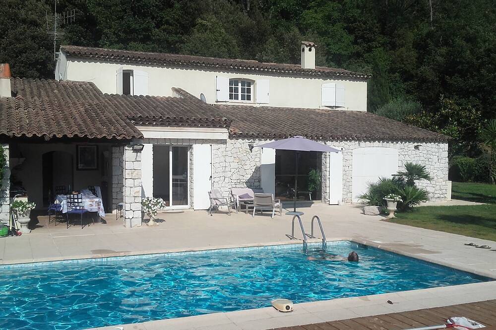 Fantastische Villa mit 3 Schlafzimmern. 6-8 Personen in Saint-Paul-de-Vence, Cannes und Umgebung