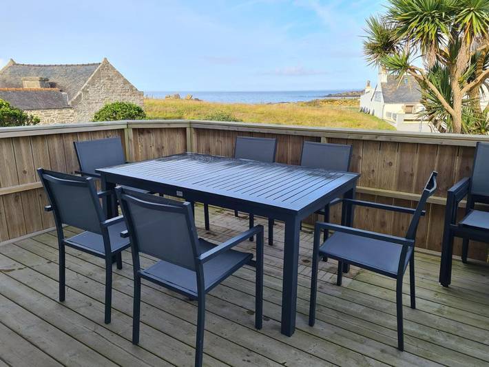 Location de vacances pour 8 personnes, avec jardin et vue à Porspoder - 4