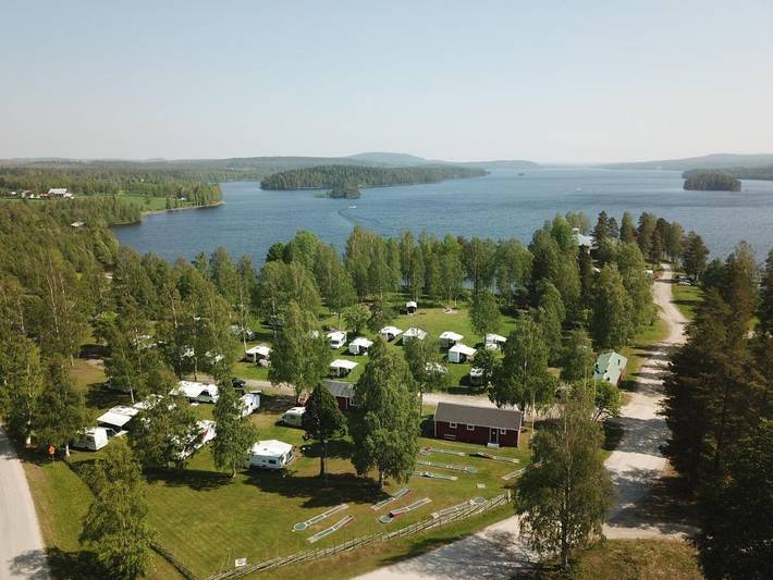 Camping voor 4 personen, with sauna and tuin as well as uitzicht op het meer and uitzicht, met huisdier in Noord-Zweden