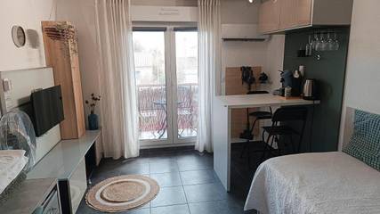 Gîte pour 2 personnes, avec terrasse et vue, animaux acceptés à Grabels