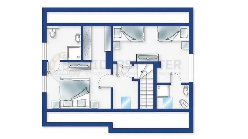 Ferienhaus für 6 Personen, mit Garten in Tümlauer Koog - 4