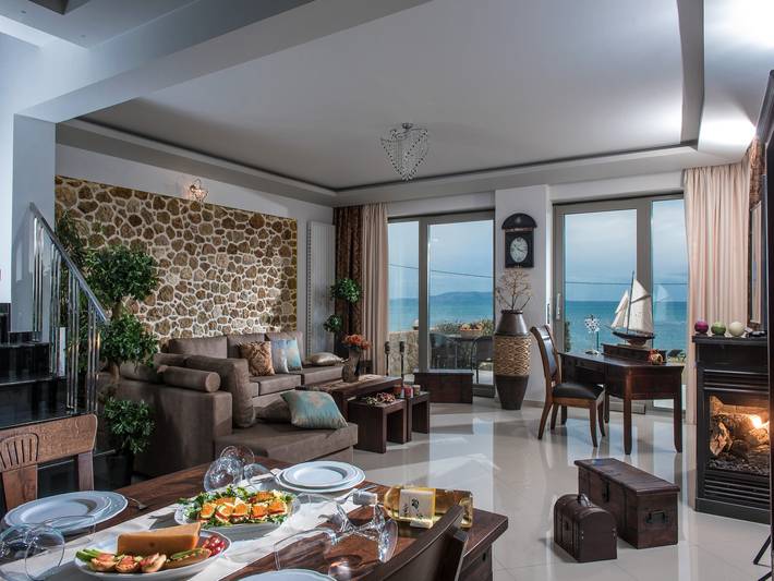 Location de vacances pour 9 personnes, avec jardin et balcon, adapté aux familles dans Gouves - 4