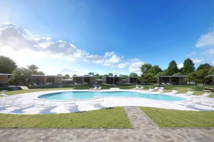Ferienhaus für 4 Personen, mit Pool