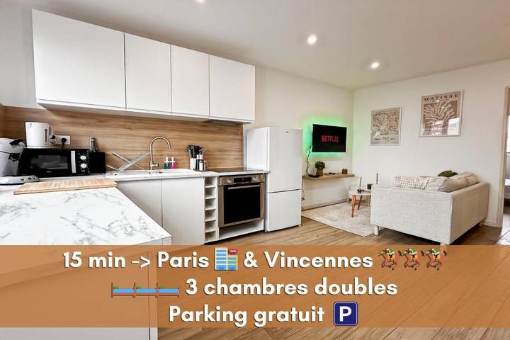 Apartamento de vacaciones para 6 personas, con vistas - 1