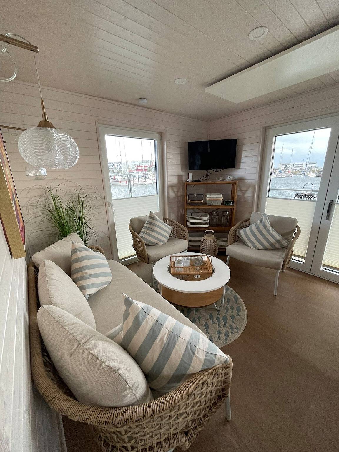 Hausboot Lillemor in Ostfehmarn, Burgtiefe Südstrand