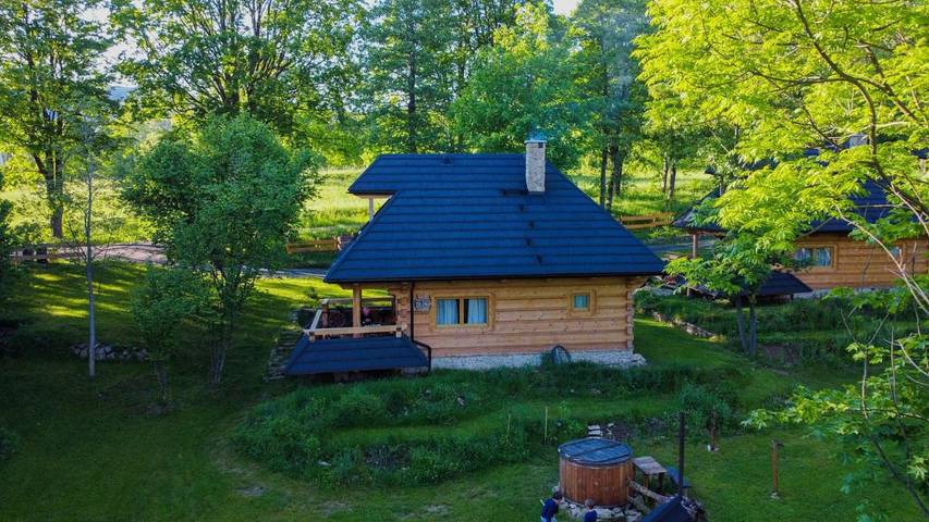 Chalet für 6 Personen, mit Ausblick und Sauna sowie Garten, mit Haustier in Niederschlesien - 2