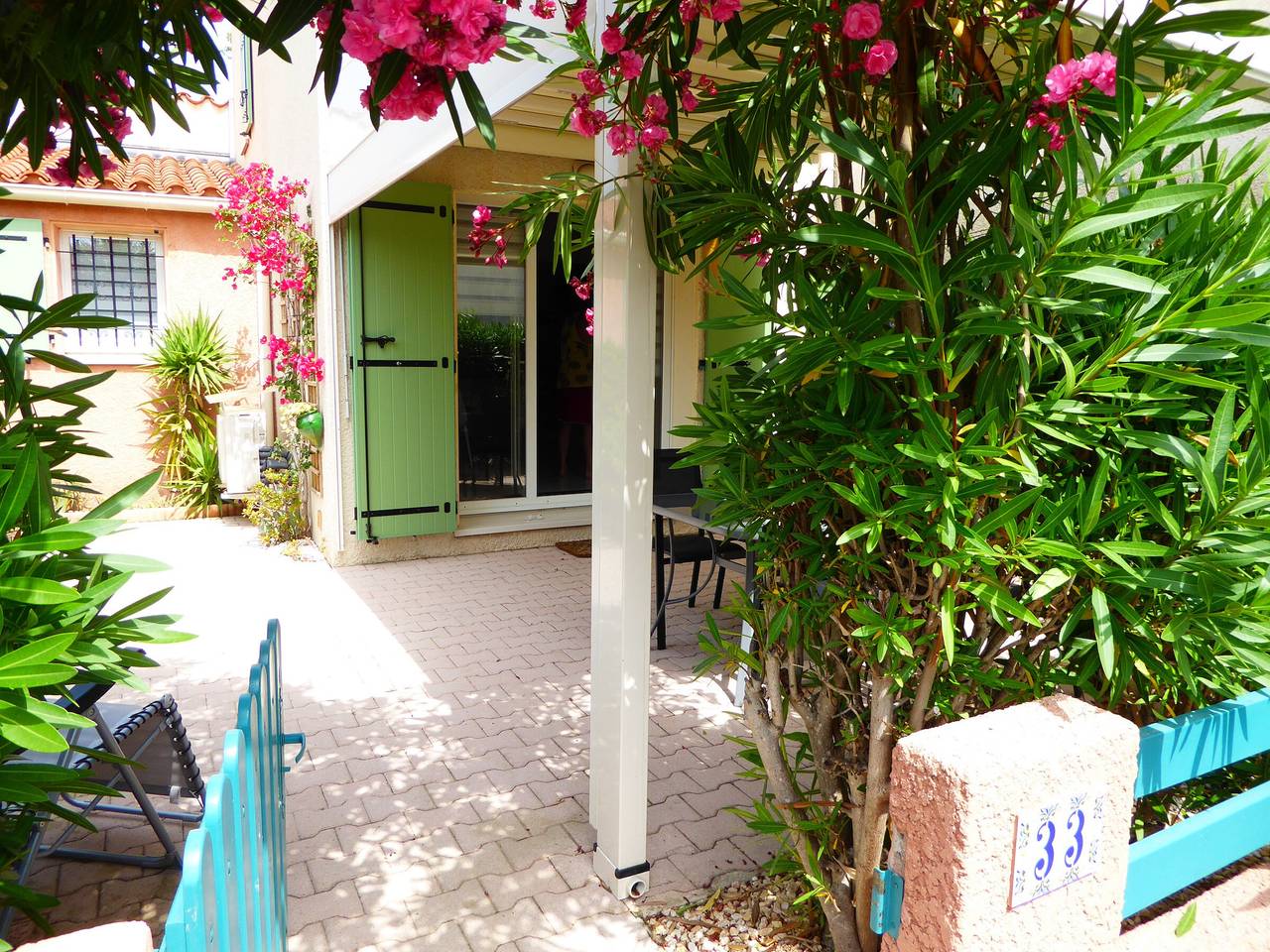 Pavillon climatisé 4/5 pers, grande terrasse, proche plage et commerces, parking sécurisé in Côte Vermeille, Argelès-sur-Mer