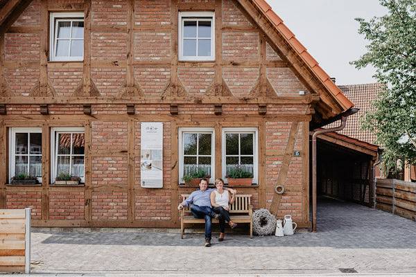 Ferienwohnung für 4 Personen, mit Balkon/Terrasse und Terrasse sowie Garten im Ruhrgebiet