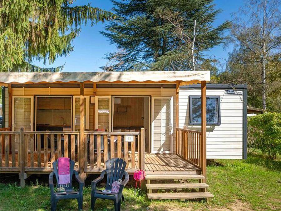 Camping Le Bontemps - Ciela Village - Mobilheim 6 personen - Ciela Privilège - 3 Schlafzimmer - Grill in Vernioz, Vienne und Umgebung