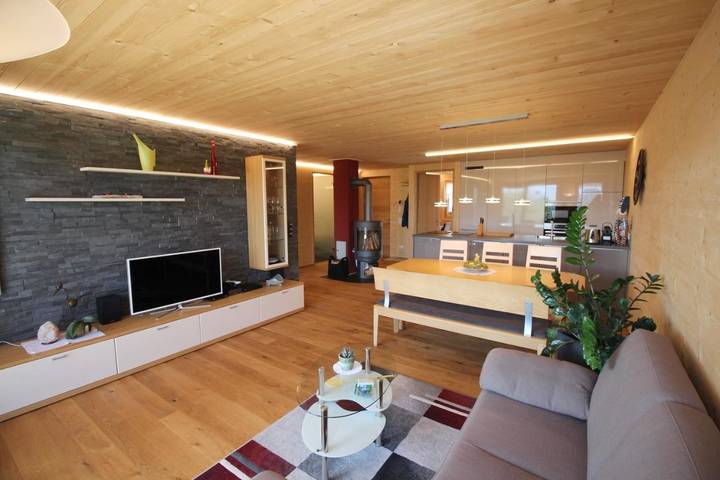 Ferienwohnung für 4 Personen, mit Garten und Sauna sowie Ausblick in Doren