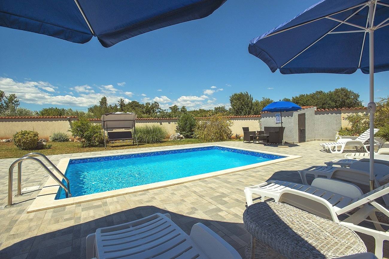 Herrliche Finca mit privatem Pool, Klima, Wlan in Marčana, Südküste Istrien