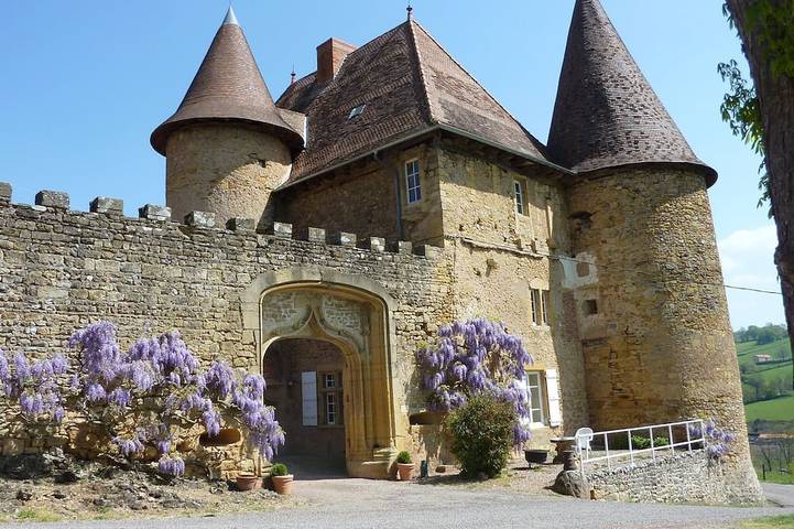 Château pour 7 personnes, avec jardin dans Saône-et-Loire