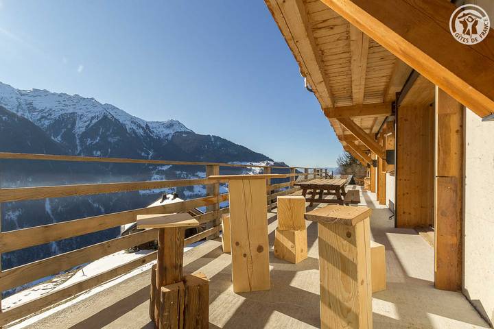 Gîte pour 6 personnes, avec terrasse dans Bisanne 1500 - 2