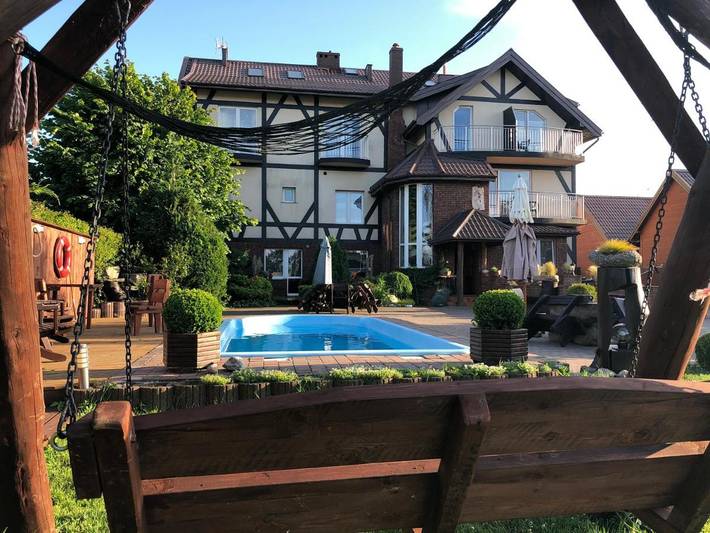 Obiekt b&b dla 3 osób, z widok i ogród oraz basen w Władysławowo