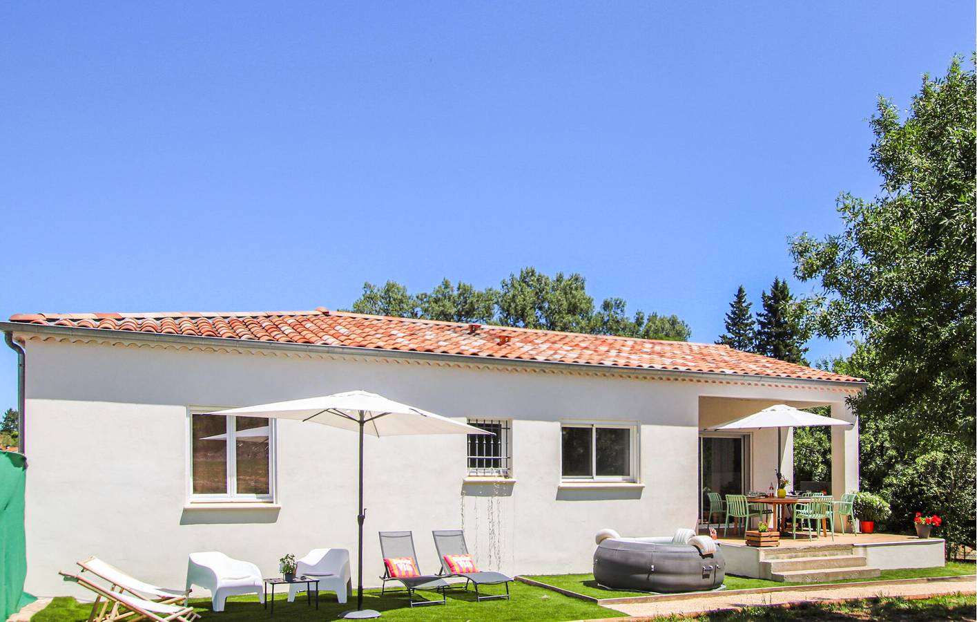 Charmant appartement de 2 chambres avec espace bien-être près de Saint-Étienne-de-Fontbellon in Saint-Étienne-de-Fontbellon, Ardèche