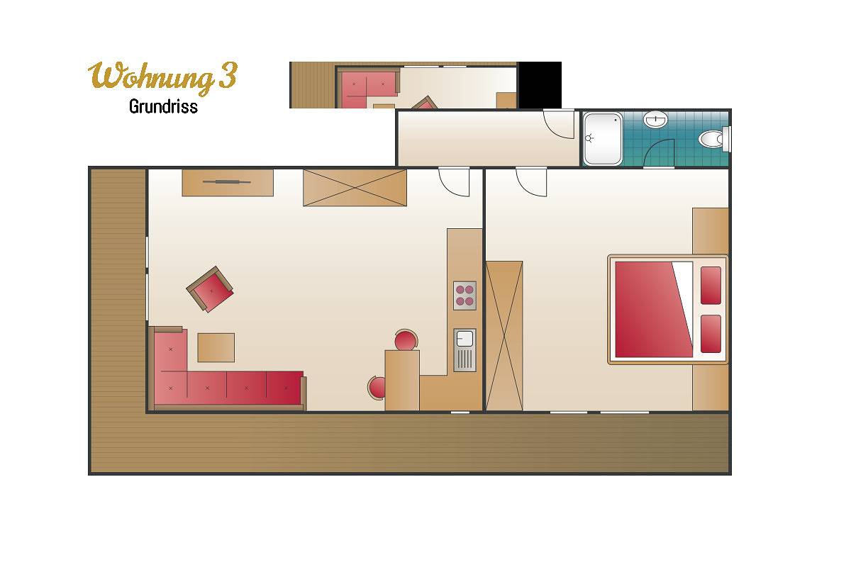 Ganze Wohnung, Wohnung 3 (1-2 Pers.) in Oberstdorf, Bayerisch Schwaben