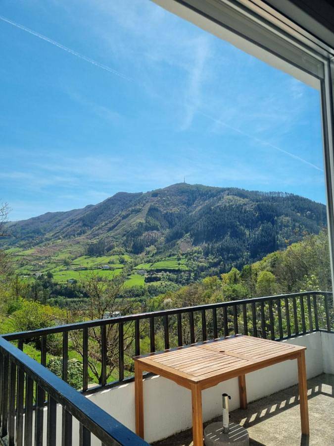 Apartamento de vacaciones para 6 personas, con jardín además de terraza y vistas en Debabarrena - 2