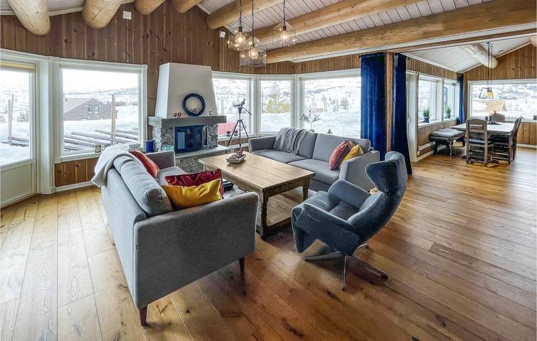 Ferienhaus für 10 Personen mit Garten in Flå