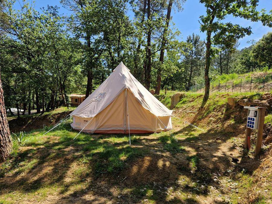 Camping La Pinède en Provence - Tent 2 personen - Tipi in Mondragon, Vaucluse