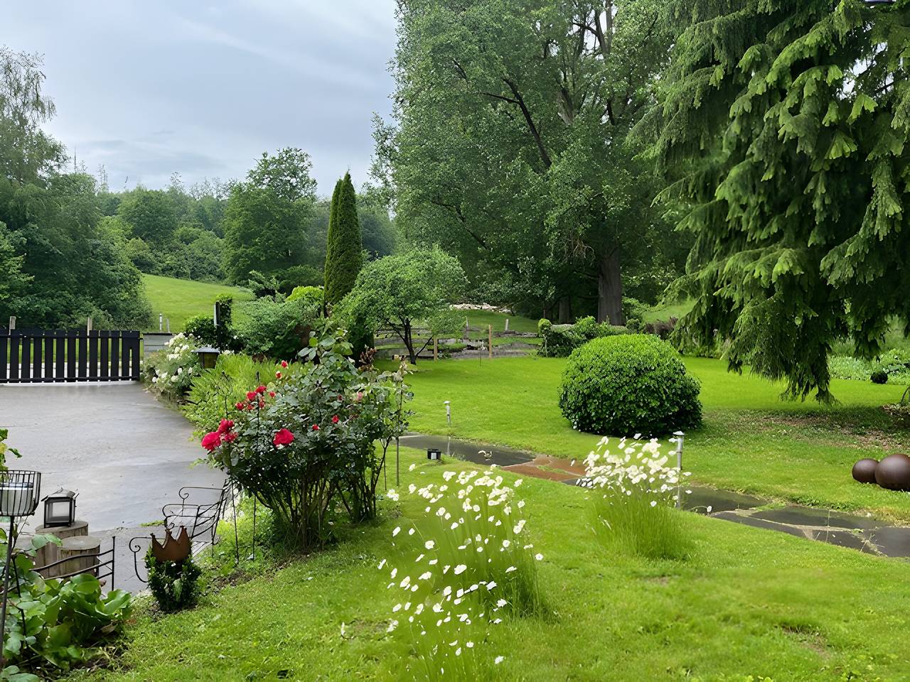 Ganze Wohnung, Ferienwohnung gartenblick, 96qm, 2 schlafzimmer, max. 4 personen in Balve, Sorpesee