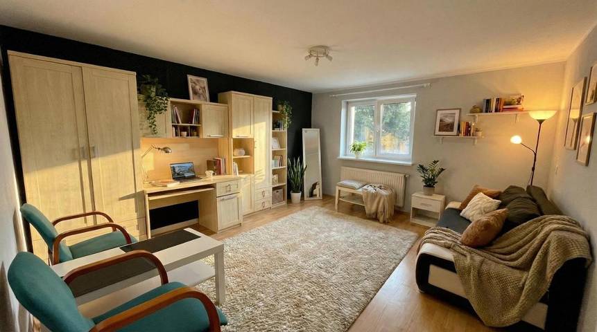 Apartament wakacyjny dla 3 osób, z Ogród w Pruszcz Gdański
