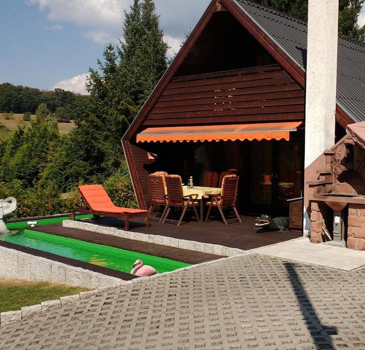 Ferienhaus für 6 Personen, mit Sauna und Pool sowie Garten und Ausblick, mit Haustier an der Bergstraße - 2