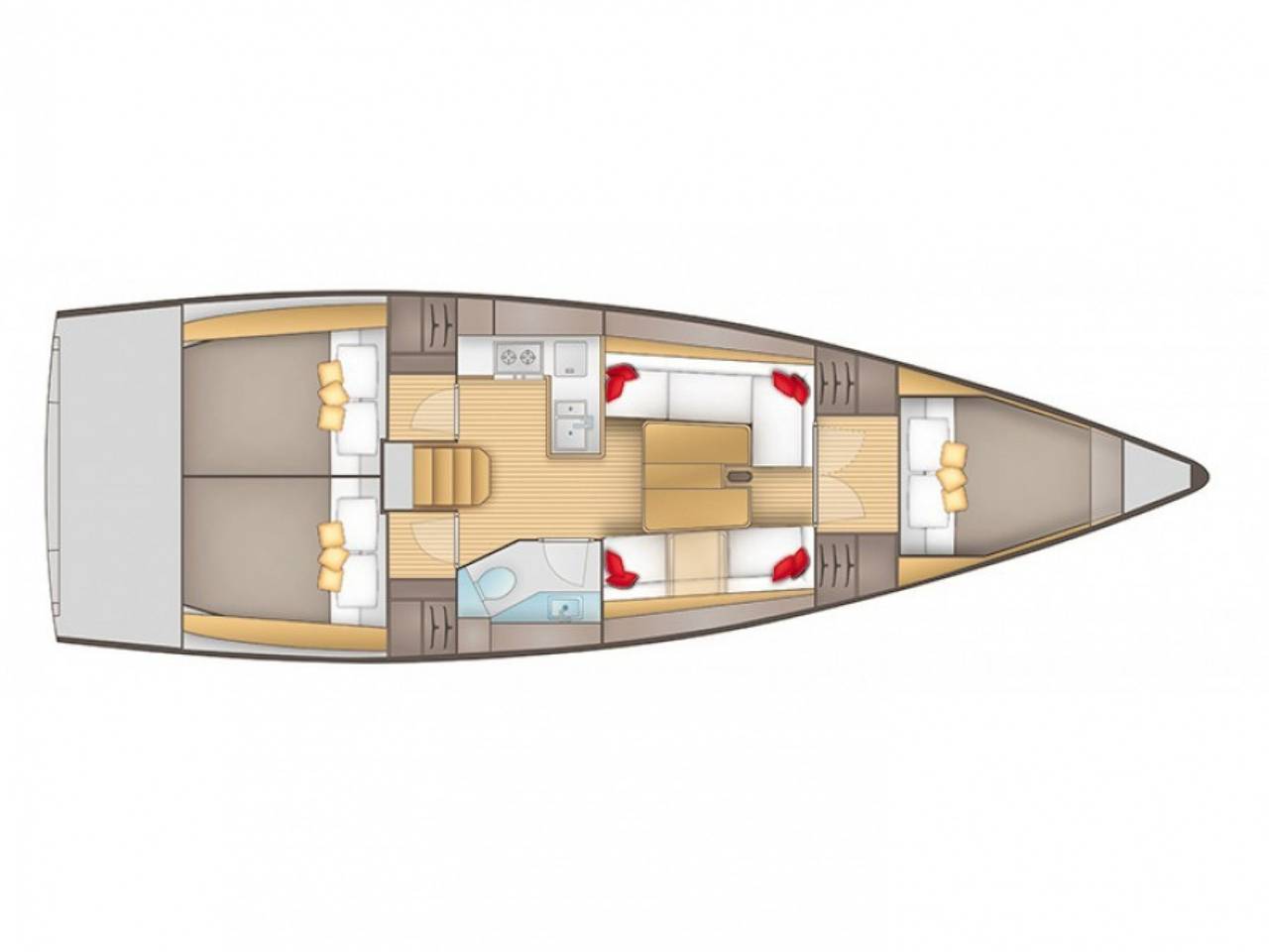 Boot voor 4 personen in Yerseke, Nederlandse Noordzeekust