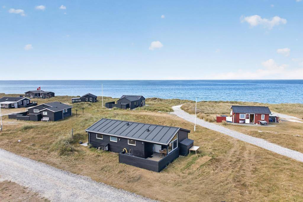 Ferienhaus mit Panoramablick in den Dünen bei Nørlev in lønstrup, Hjørring und Umgebung