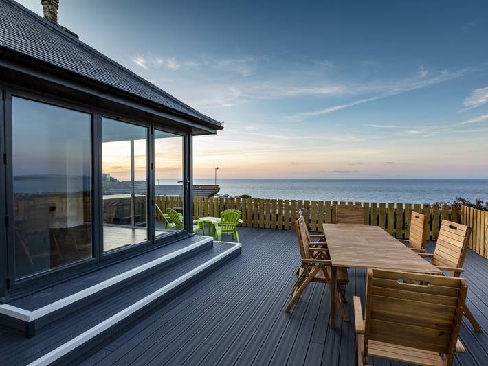 Cottage for 8 people, with garden, with pets in St. Ives