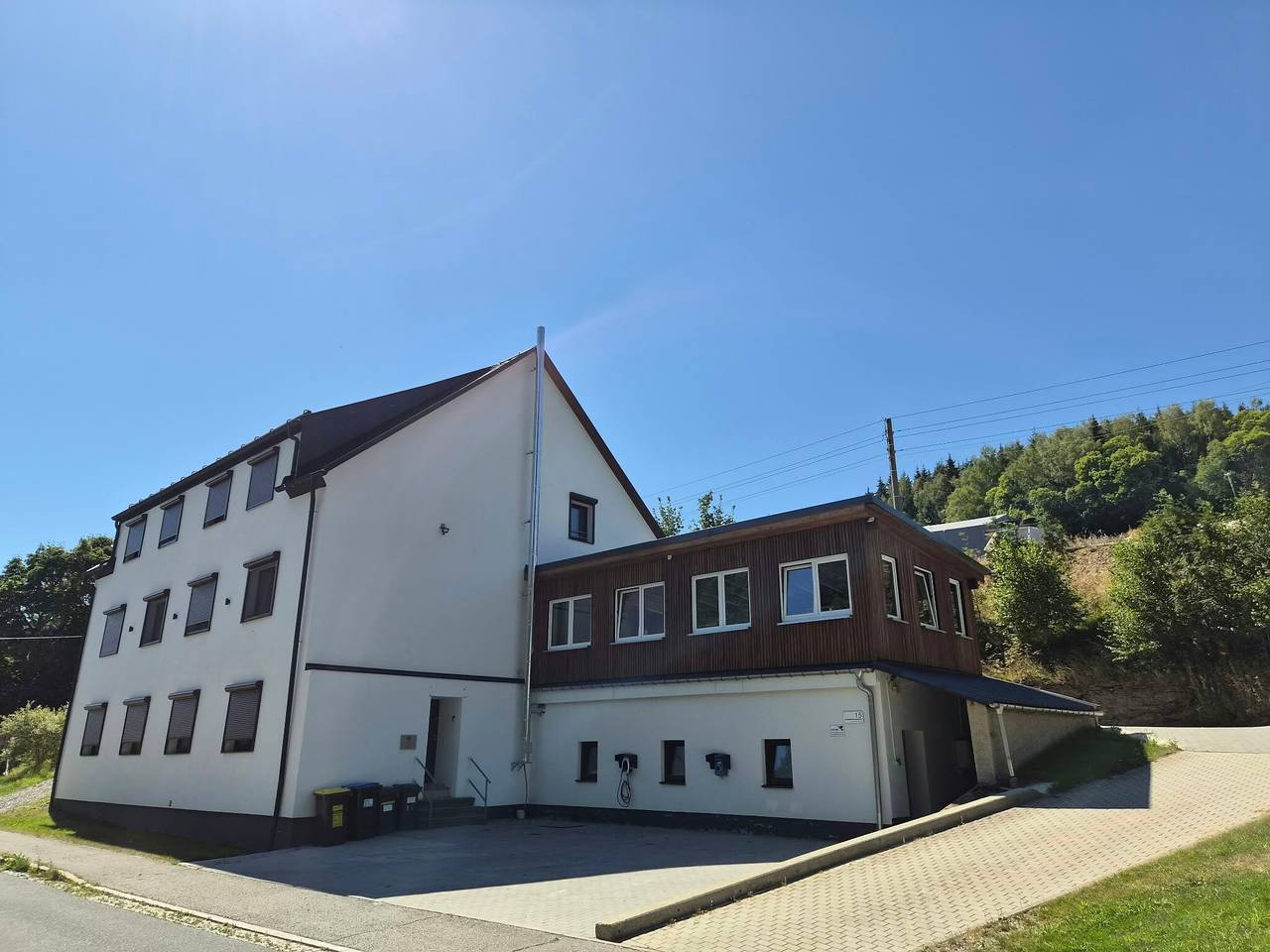 Ganze Wohnung, Apartment „Unit 1“ mit Bergblick, Privatgarten und Wlan in Bärenstein, Erzgebirge