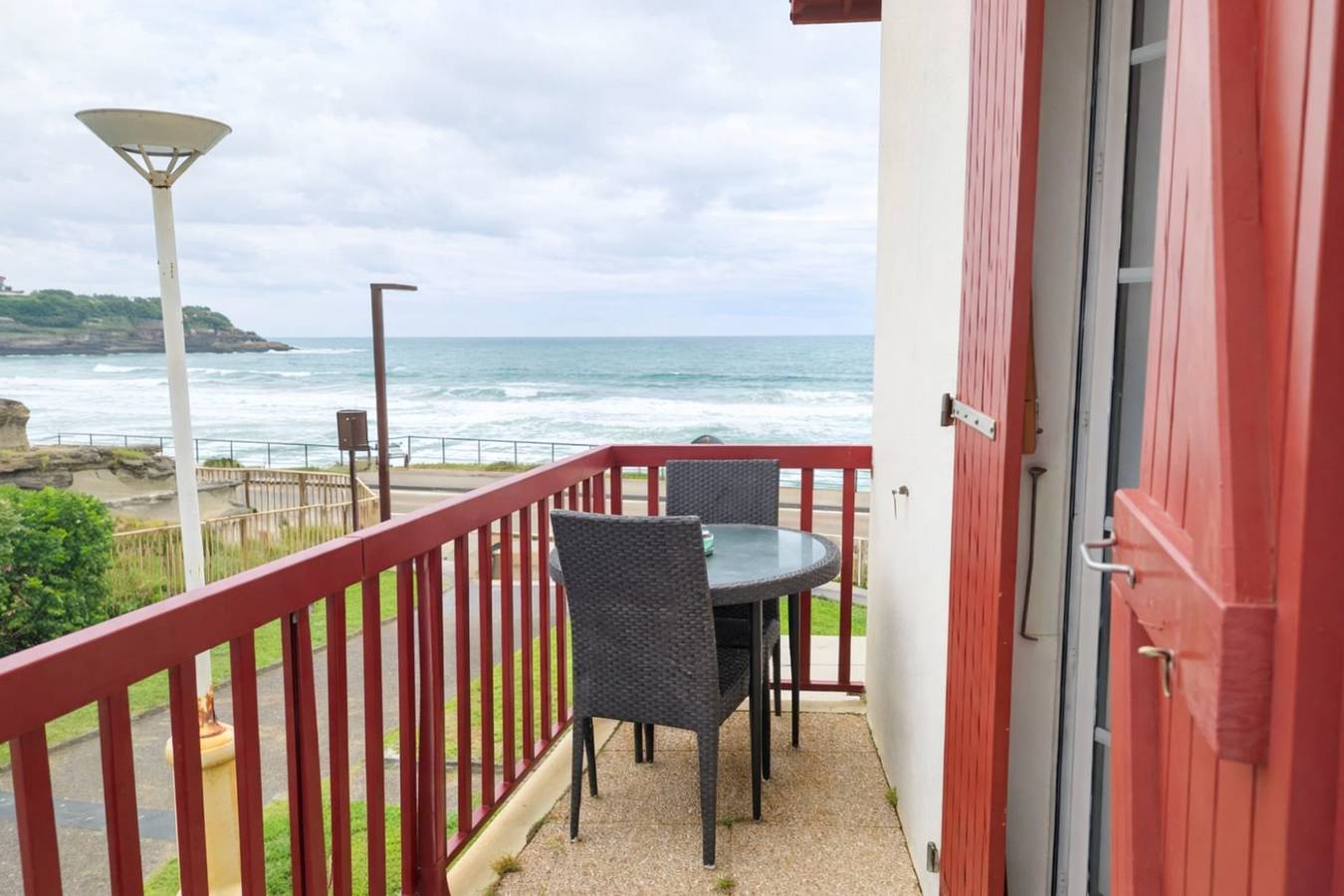 Estudio entero, Studio with a beautiful view of the sea of Anglet in Anglet, Region de Bayona