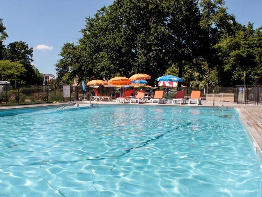 Camping du Pont De Vicq en Perigord - Mobilhome 4 personnes - Mobil-home 1 à 4 personnes in Le Buisson-de-Cadouin, Périgord Pourpre