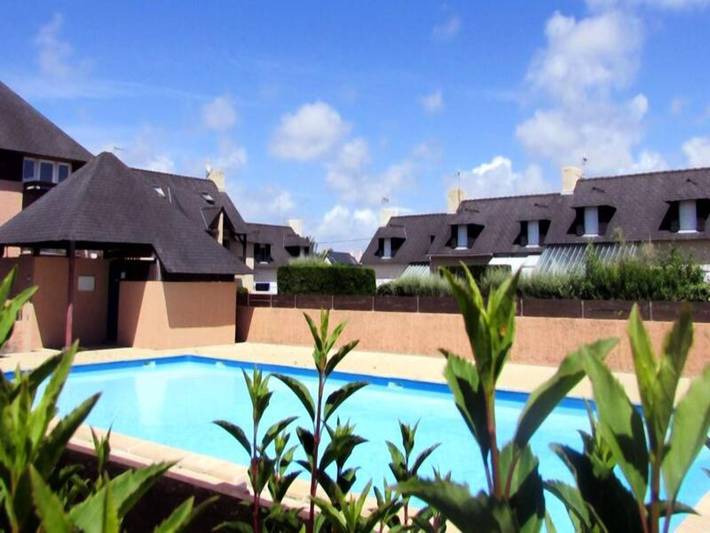 Gîte pour 4 personnes, avec piscine et jardin, animaux acceptés dans Plage Kerminihy