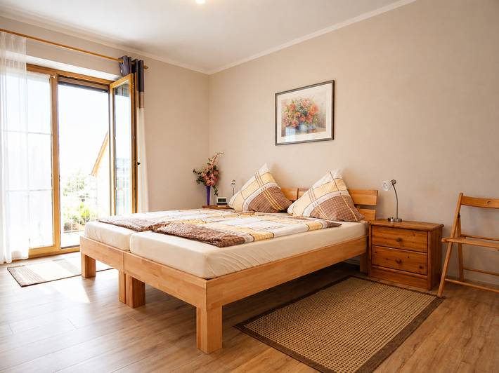 Ferienwohnung für 4 Personen, mit Garten