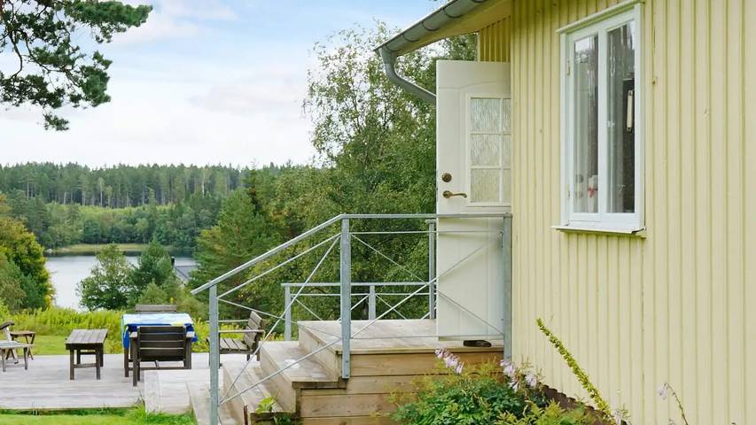 Ferienhaus für 5 Personen, mit Garten