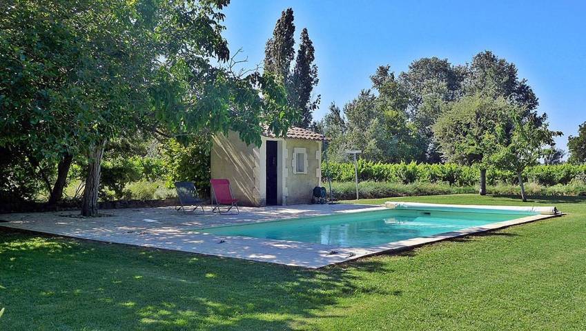 Location de vacances pour 7 personnes, avec piscine et terrasse ainsi que jardin et vue à Bouchet - 3