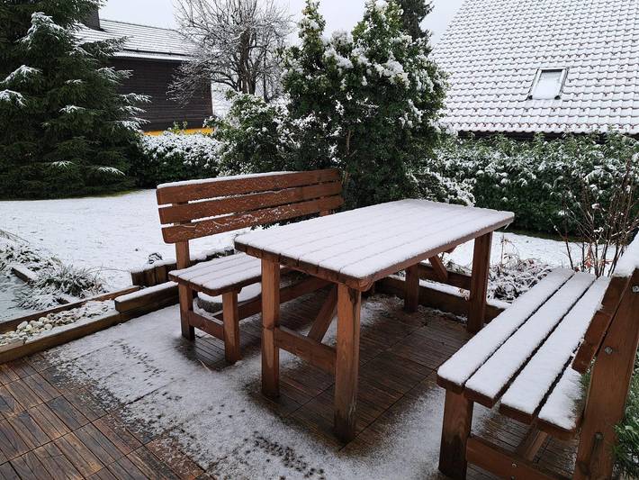 Ferienwohnung für 6 Personen, mit Balkon und Balkon/Terrasse sowie Terrasse und Garten in Arnbruck - 3