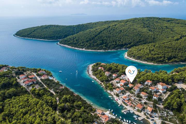 Strandhaus für 5 Personen, mit Meerblick und Terrasse, mit Haustier in Kroatien