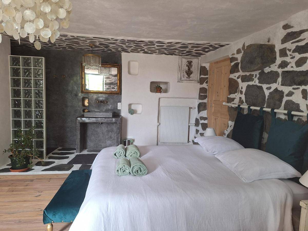 Double Room with Terrace in Yssingeaux, Haute-Loire