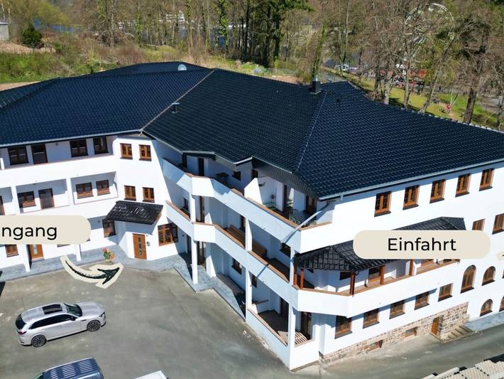 Ferienwohnung für 4 Personen, mit Balkon, kinderfreundlich am Edersee