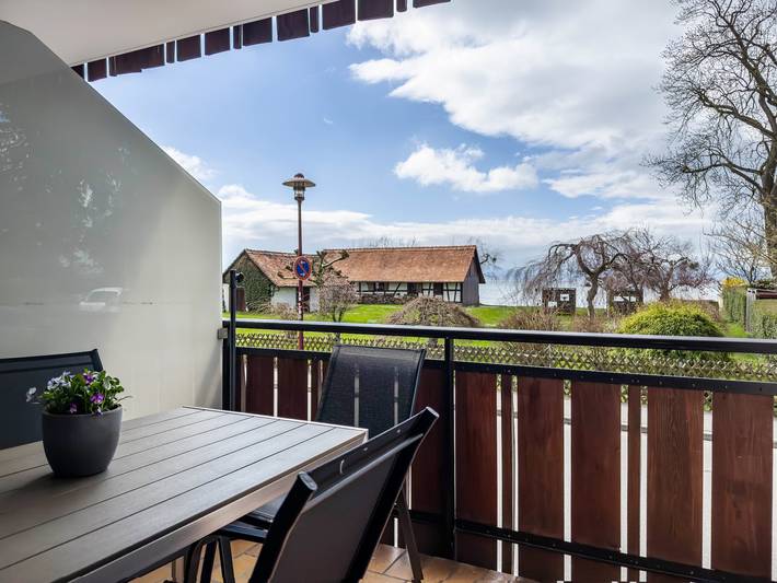 Ganze Wohnung, Ferienwohnung Eg2 im "Gästehaus Heinemann" direkt am Bodensee mit Seeblick in Langenargen, Region Bodensee-Oberschwaben