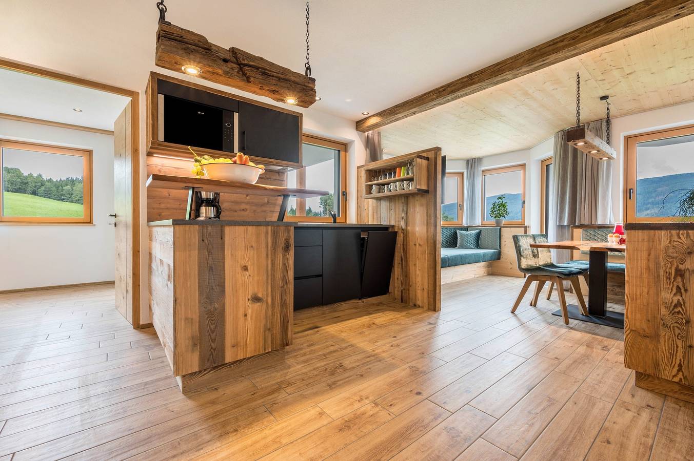 Ganze Wohnung, Ferienwohnung 'Forchnerhof Apt 2' mit Bergblick, Gemeinschaftsgarten und Wlan in Terenten, Dolomiti Superski