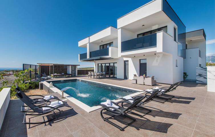 Ferienhaus für 10 Personen, mit Sauna und Terrasse sowie Pool in Novalja - 3