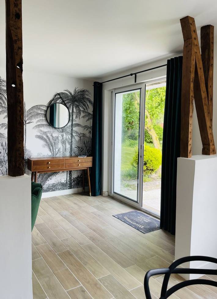 Gîte pour 4 personnes, avec jardin