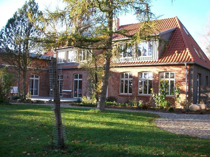 Ferienwohnung für 6 Personen, mit Terrasse und Garten sowie Ausblick in Alt Bukow