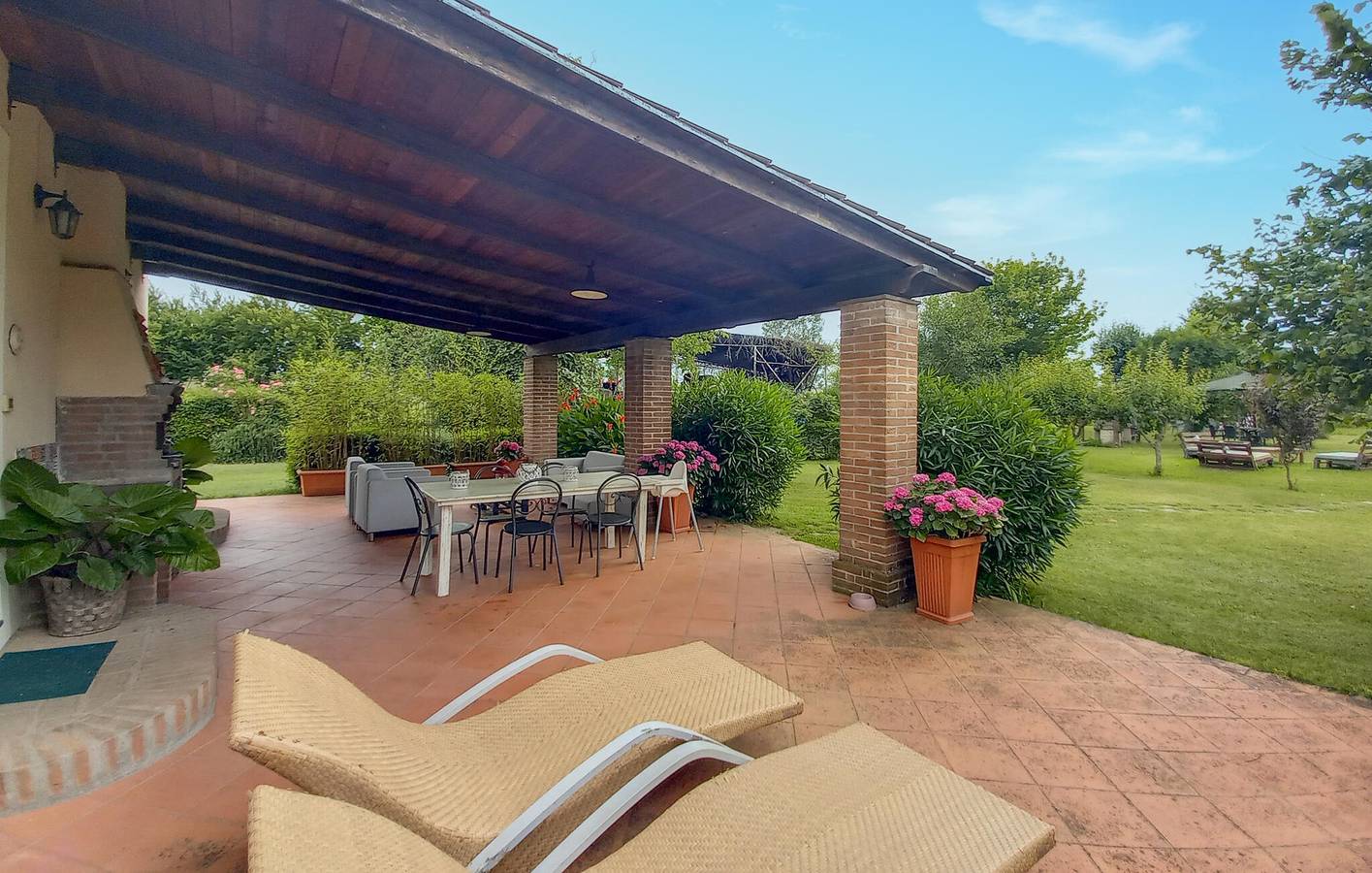 Feriehus for 6 personer med terrasse in Calcinaia, Pisa Provinsen